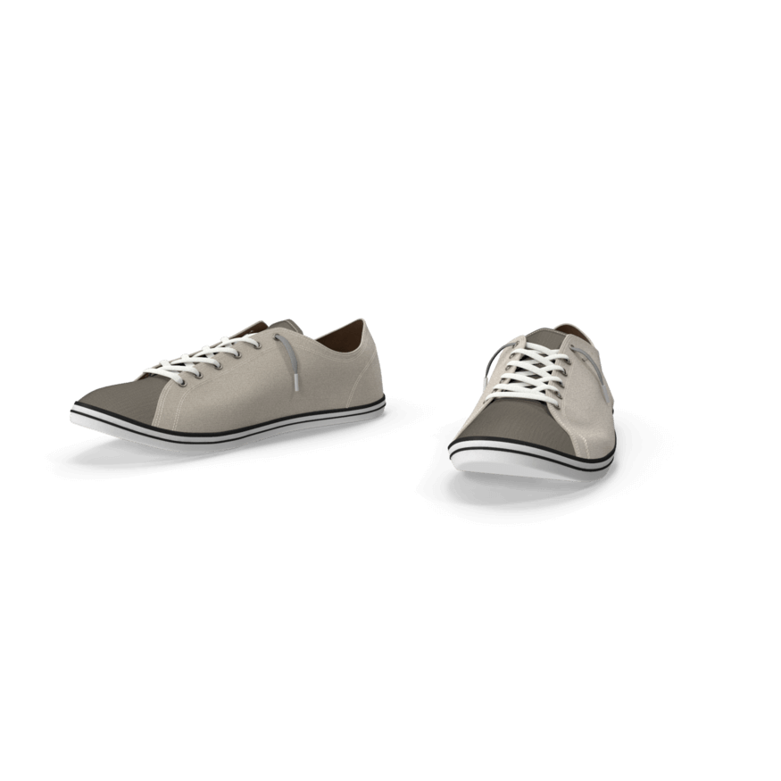 Urban Canvas Sneakers - Gray